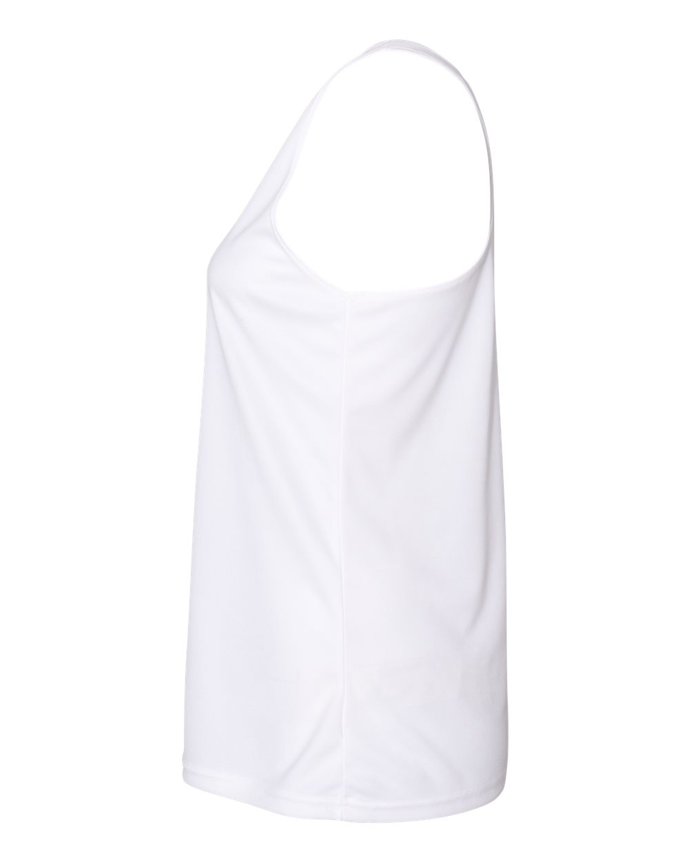 Beech Ballerz White Racer Back Tank