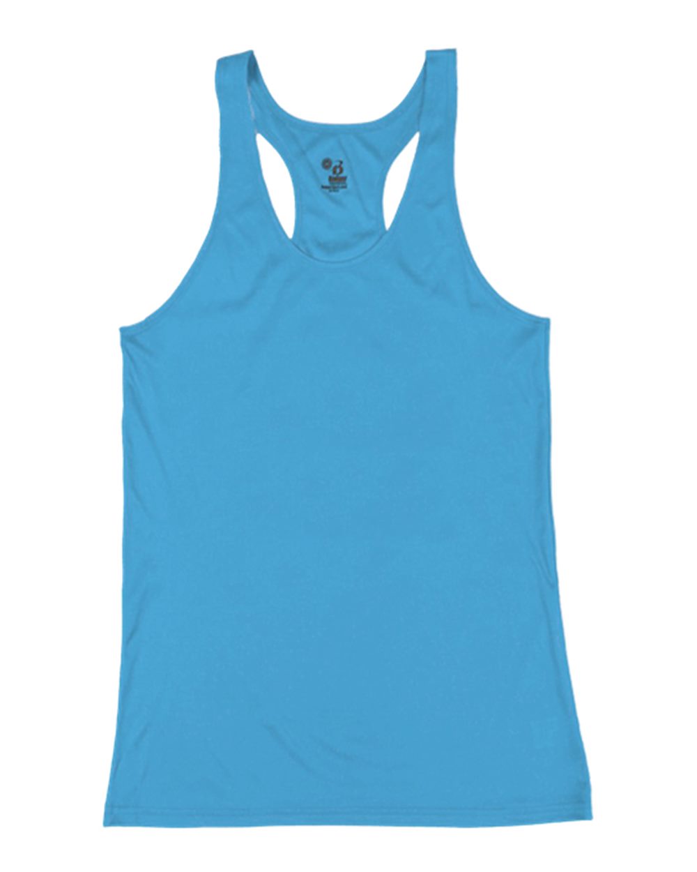 Beech Ballerz Columbia Blue Racer Back Tank