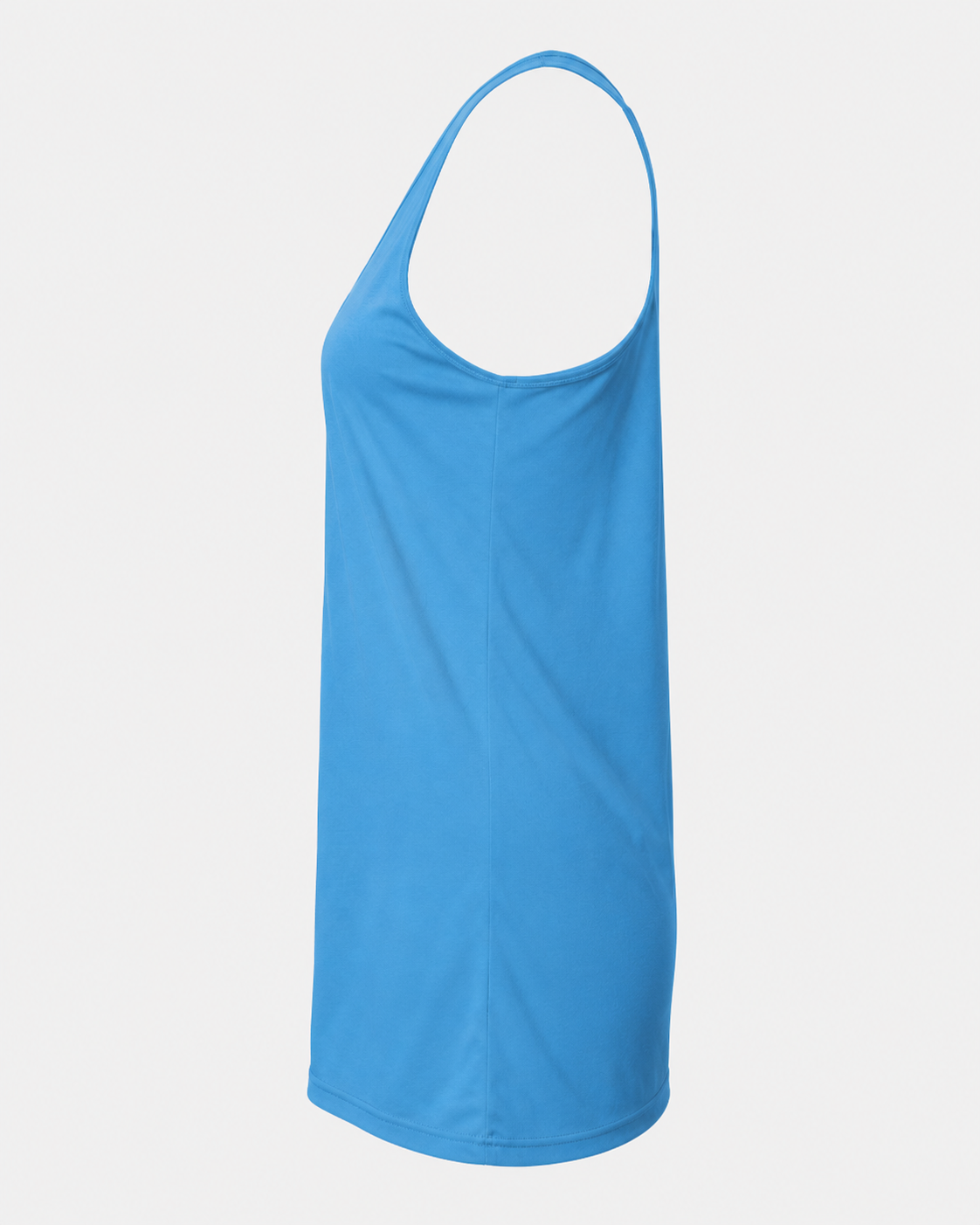 Beech Ballerz Columbia Blue Racer Back Tank