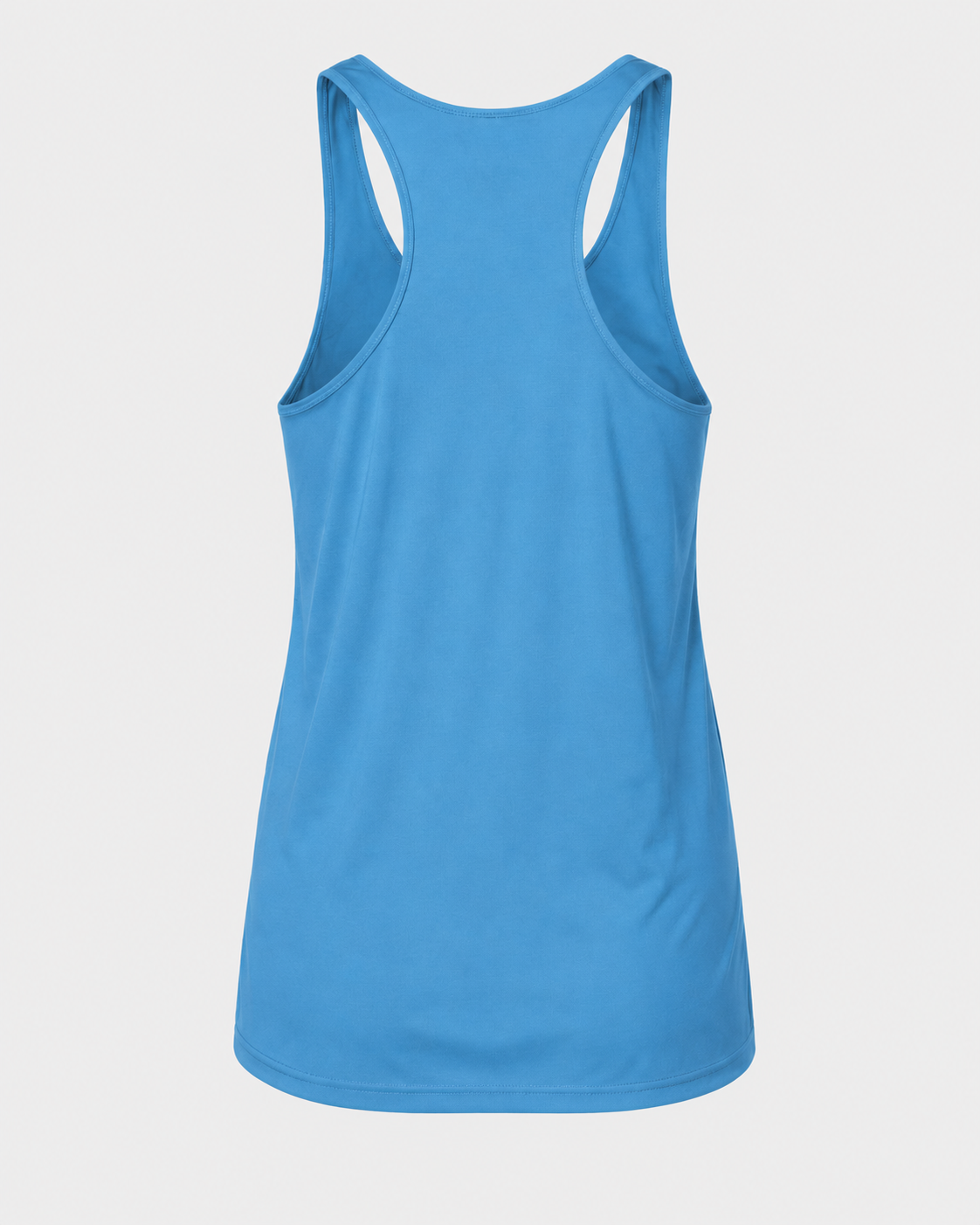 Beech Ballerz Columbia Blue Racer Back Tank