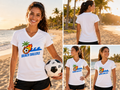 Beech Ballerz Women's White Tech T
