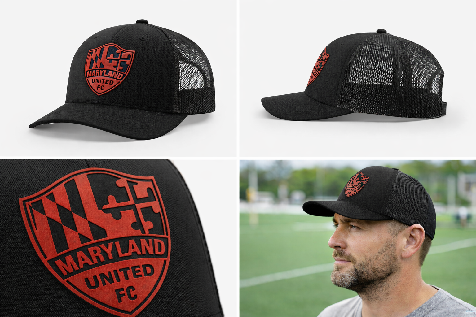 Maryland United leather with Black Hat