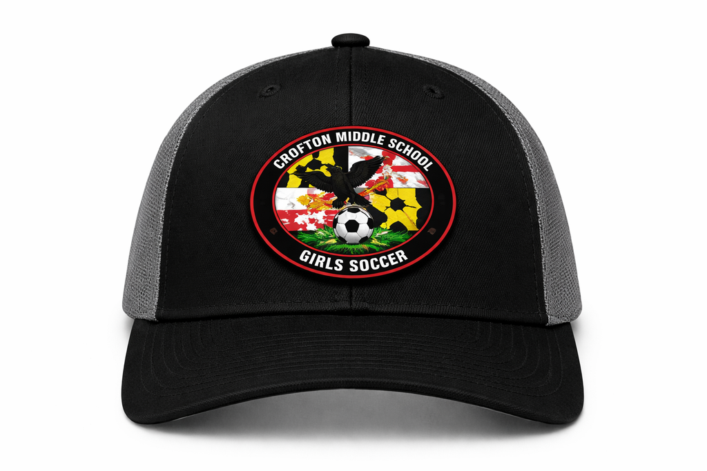 Black and Grey Trucker Hat