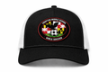 Black and White Trucker