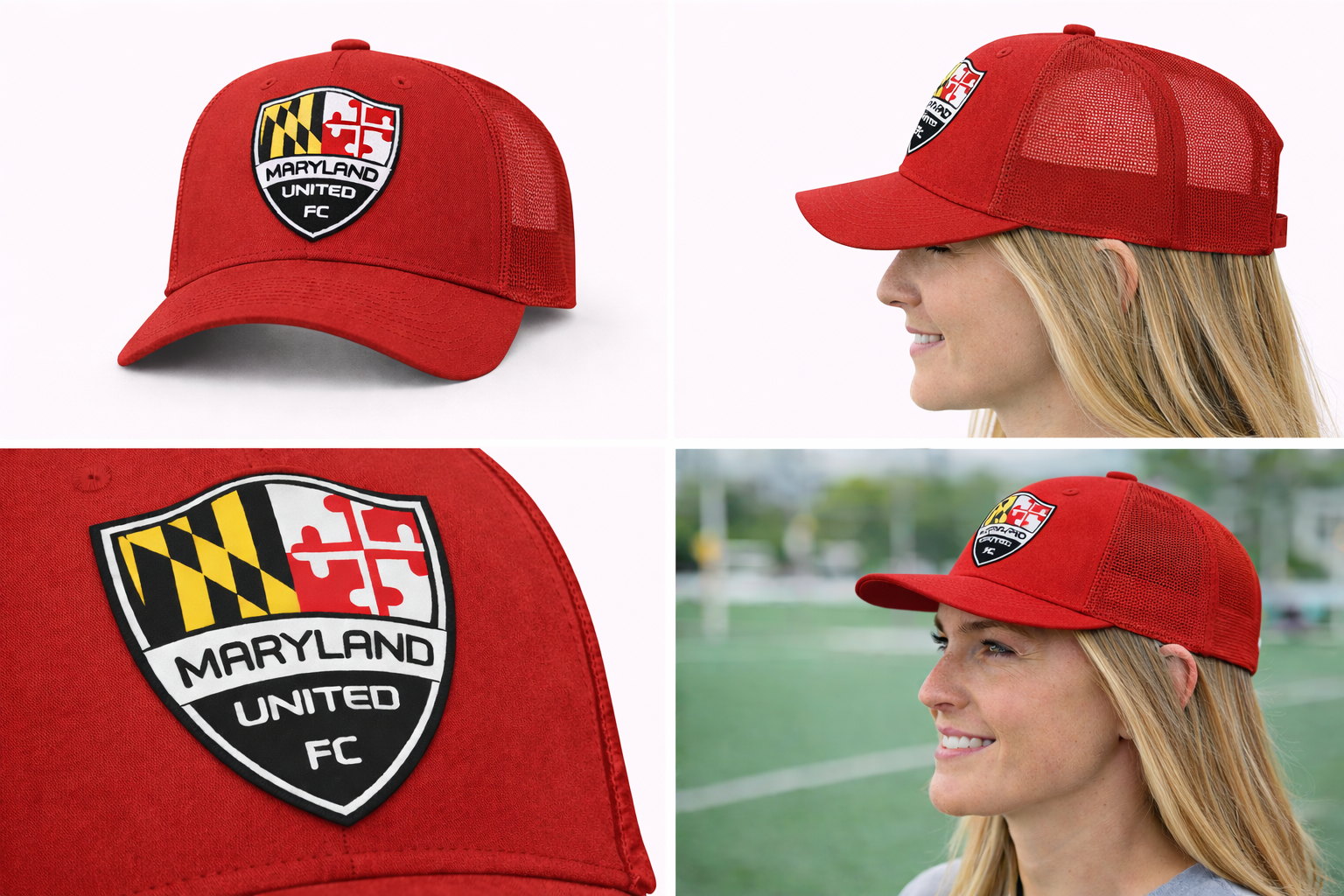 Maryland United leather with Red Hat