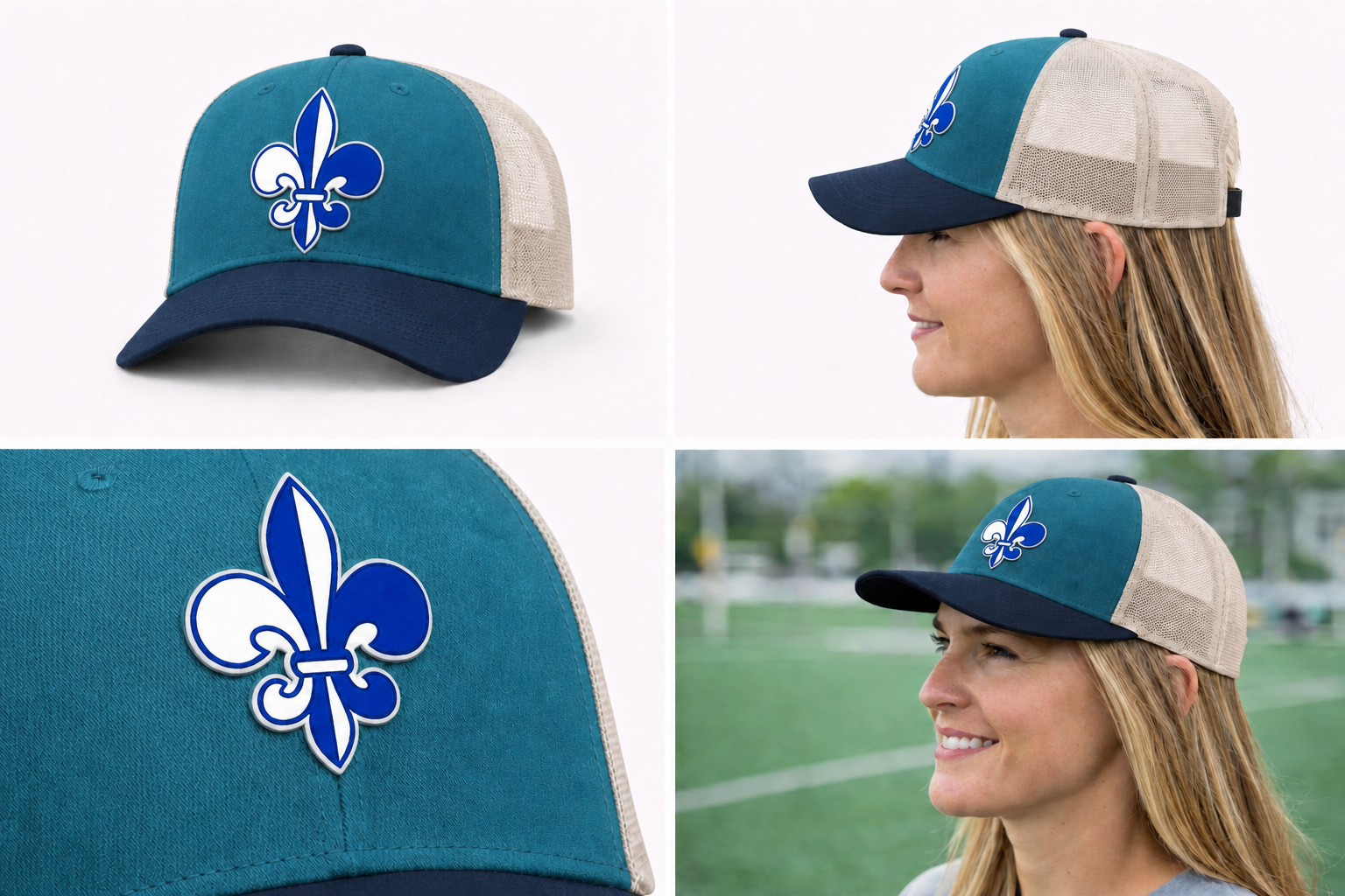 St. Mary's Richardson 112 Full-Color Leather Logo