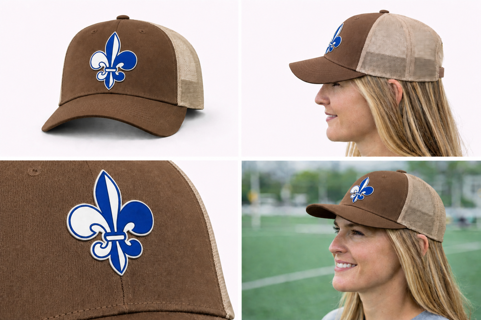 St. Mary's Richardson 112 Full-Color Leather Logo