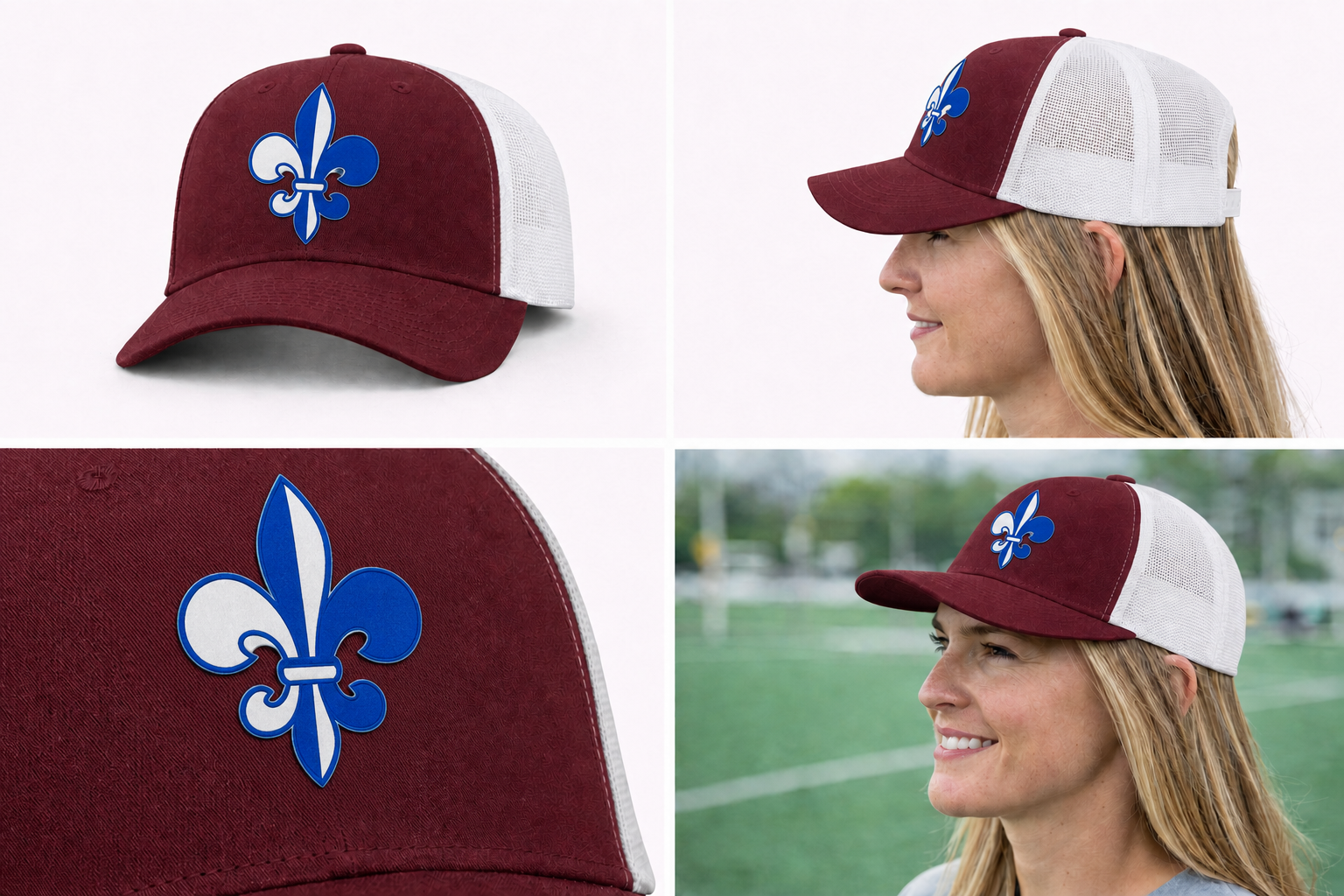 St. Mary's Richardson 112 Full-Color Leather Logo