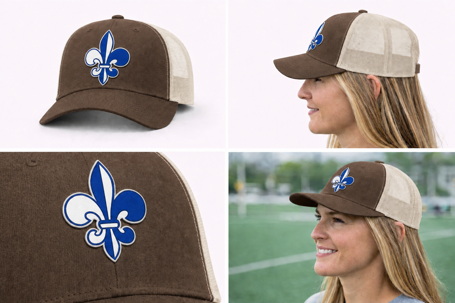 St. Mary's Richardson 112 Full-Color Leather Logo
