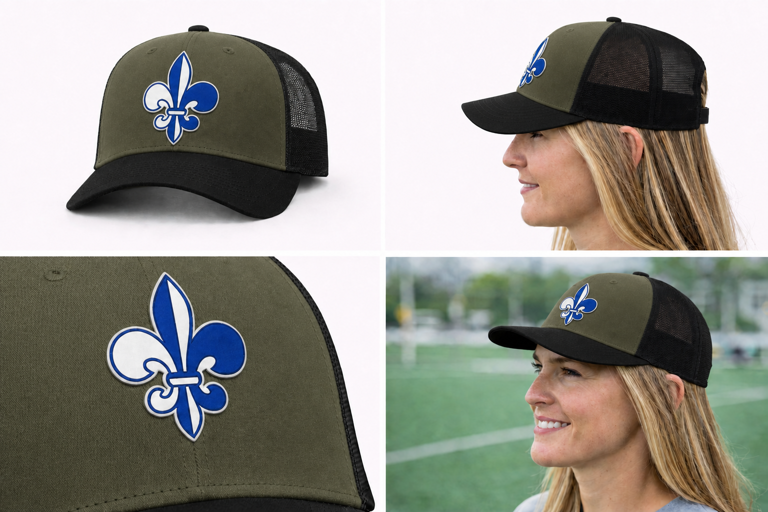 St. Mary's Richardson 112 Full-Color Leather Logo