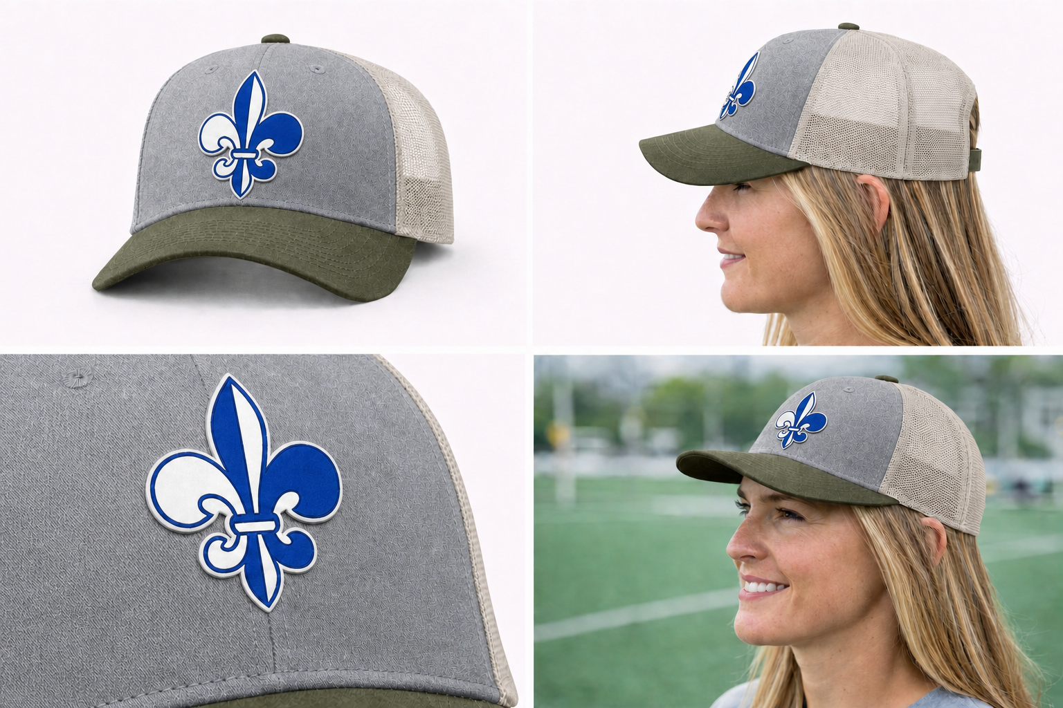 St. Mary's Richardson 112 Full-Color Leather Logo