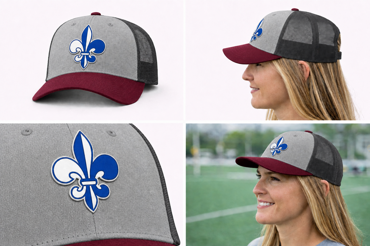 St. Mary's Richardson 112 Full-Color Leather Logo