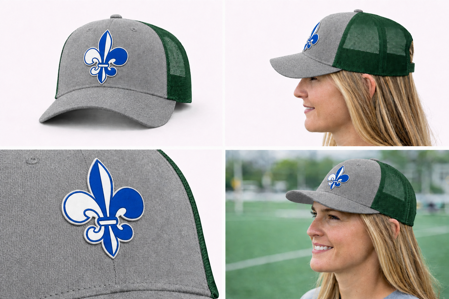 St. Mary's Richardson 112 Full-Color Leather Logo