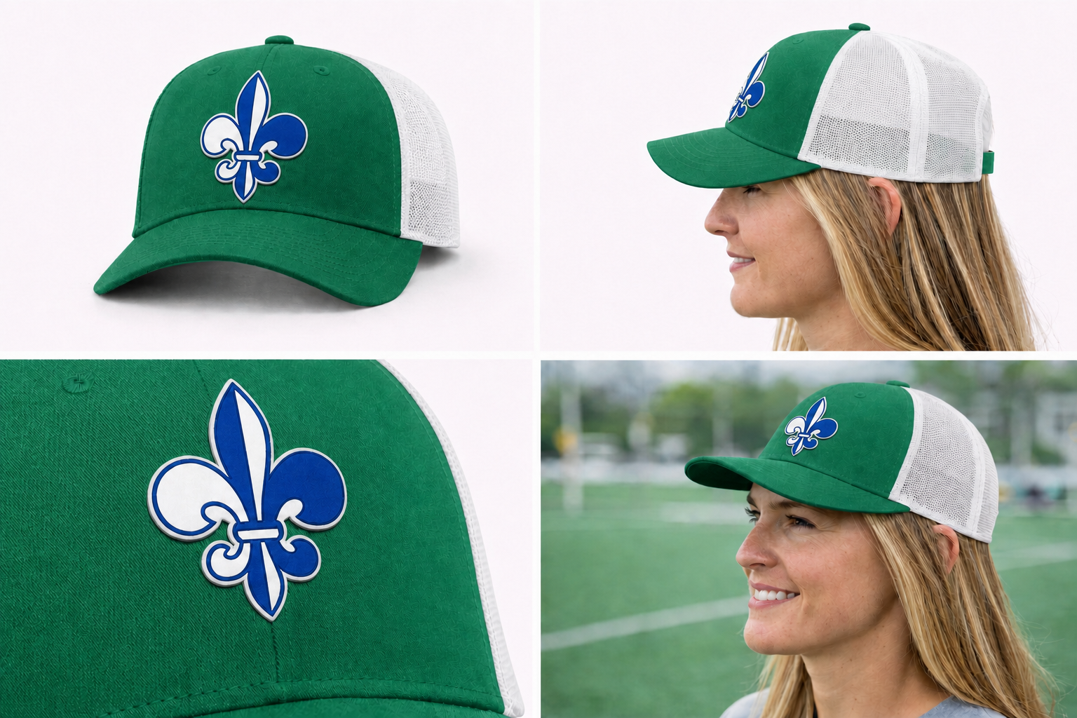 St. Mary's Richardson 112 Full-Color Leather Logo