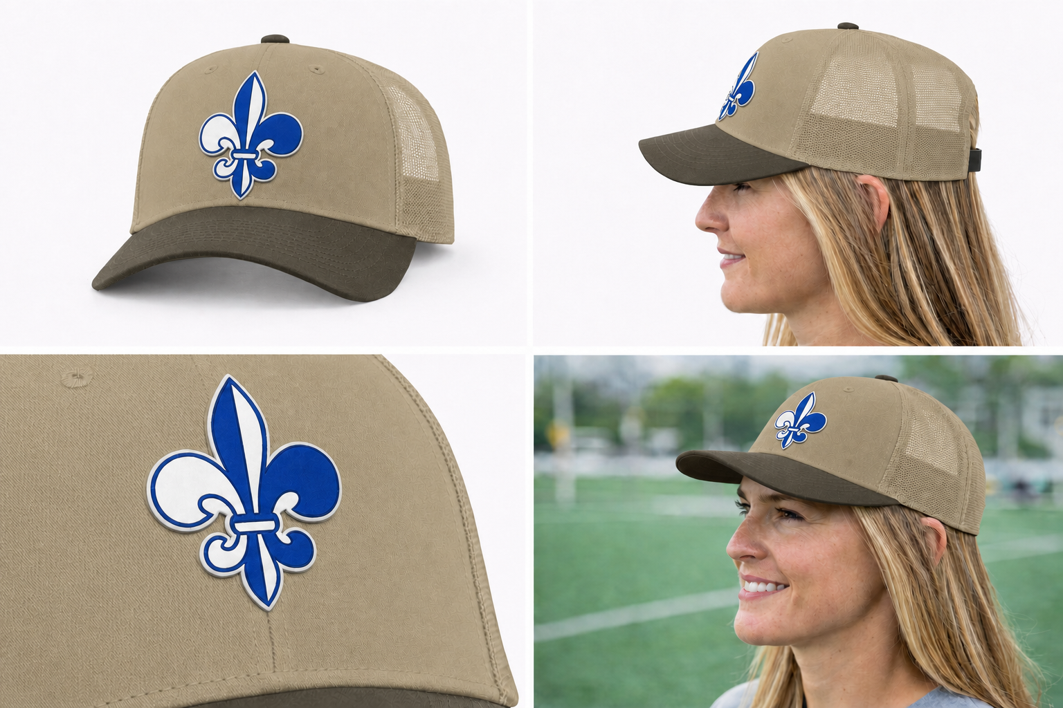 St. Mary's Richardson 112 Full-Color Leather Logo