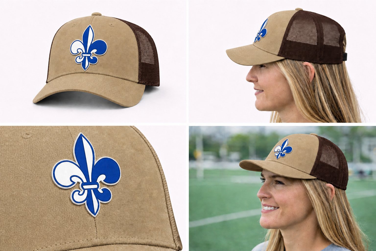 St. Mary's Richardson 112 Full-Color Leather Logo