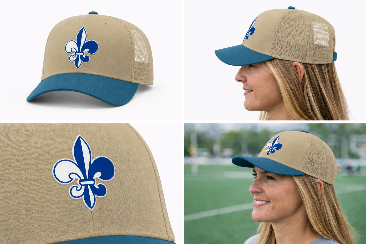 St. Mary's Richardson 112 Full-Color Leather Logo