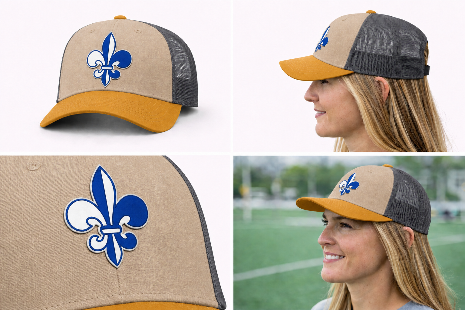 St. Mary's Richardson 112 Full-Color Leather Logo