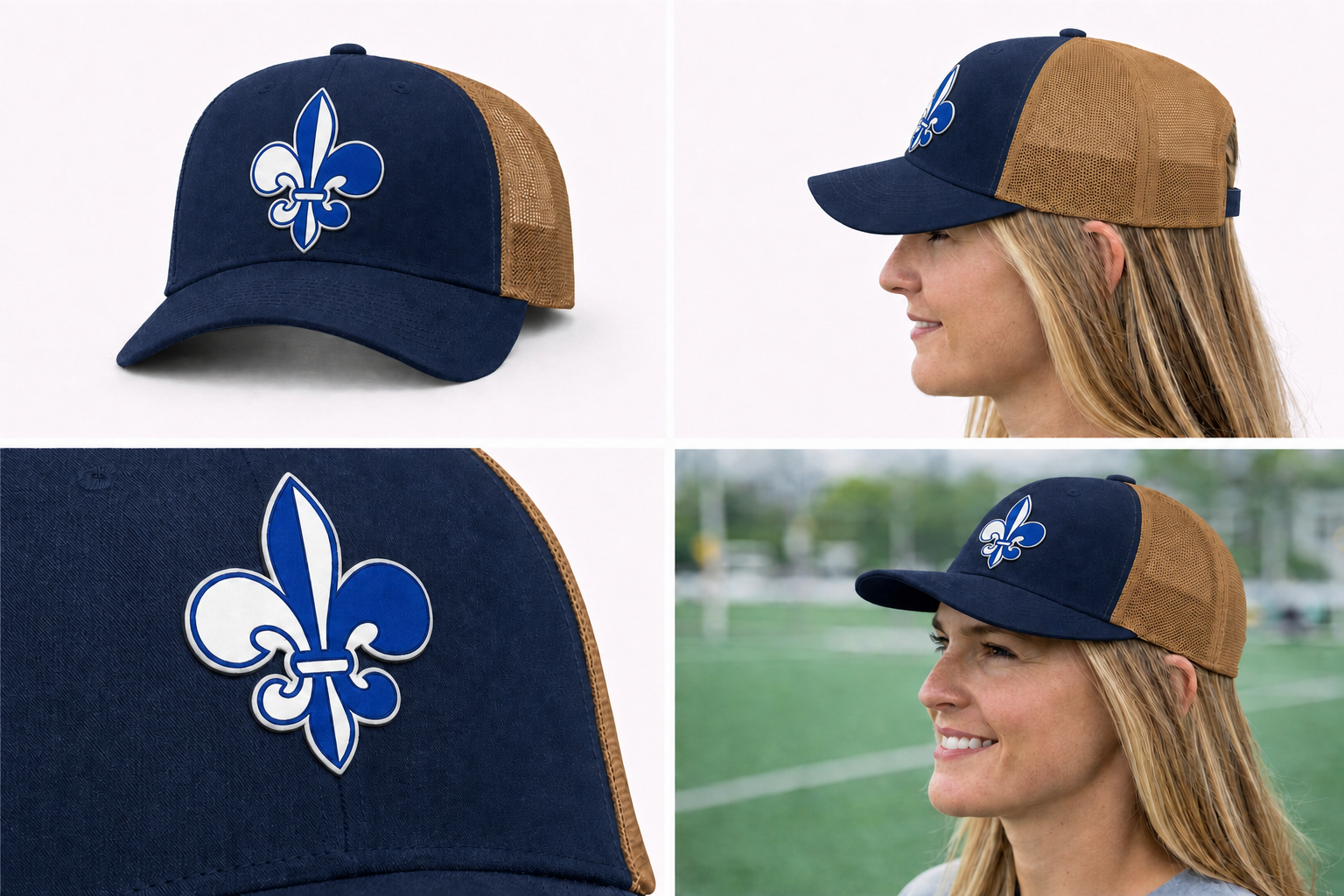 St. Mary's Richardson 112 Full-Color Leather Logo