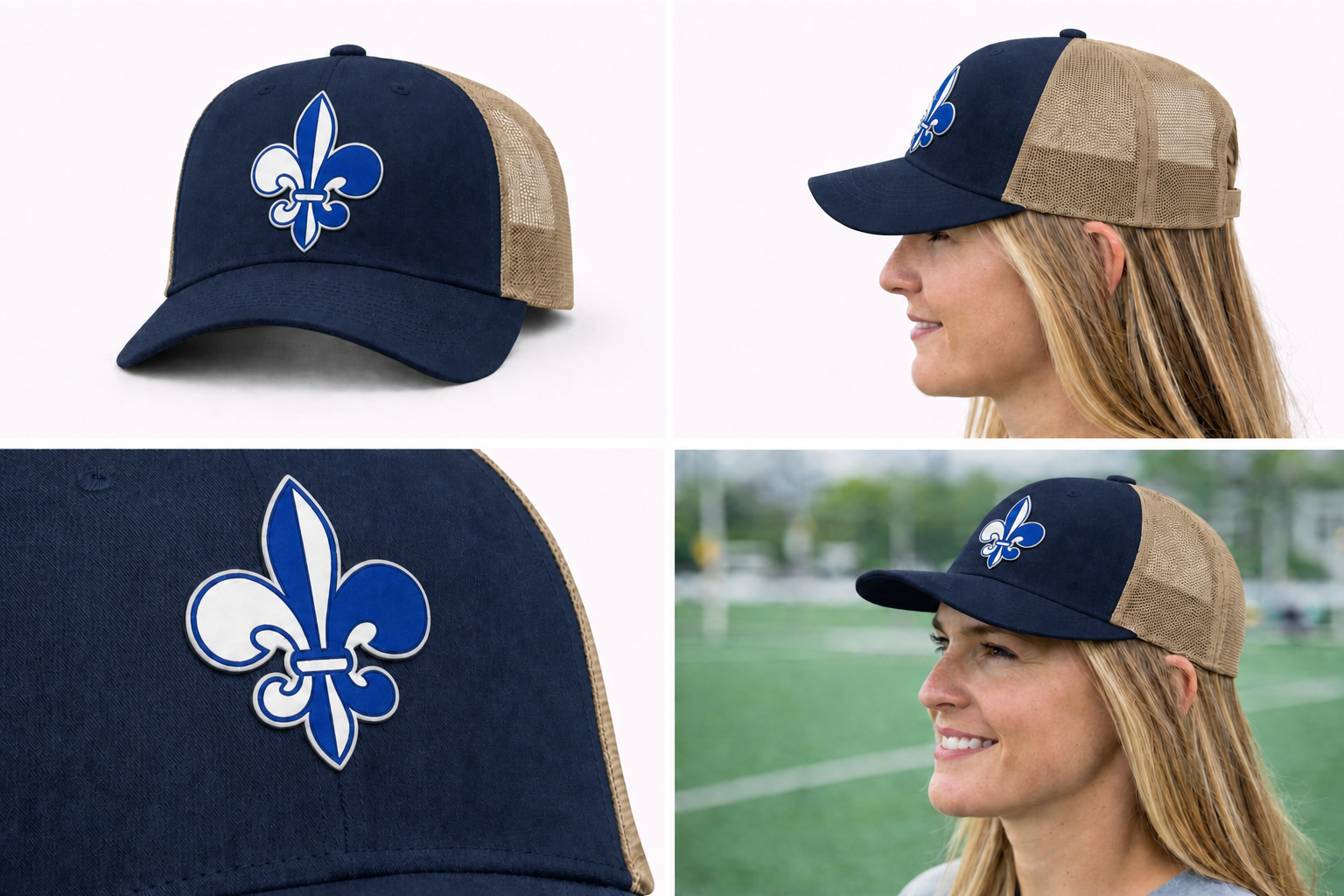 St. Mary's Richardson 112 Full-Color Leather Logo