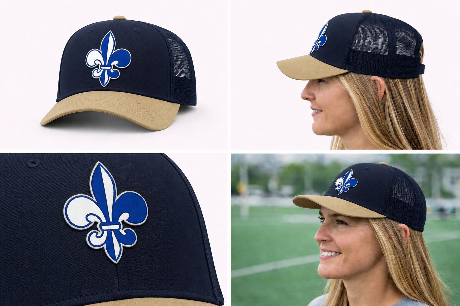 St. Mary's Richardson 112 Full-Color Leather Logo