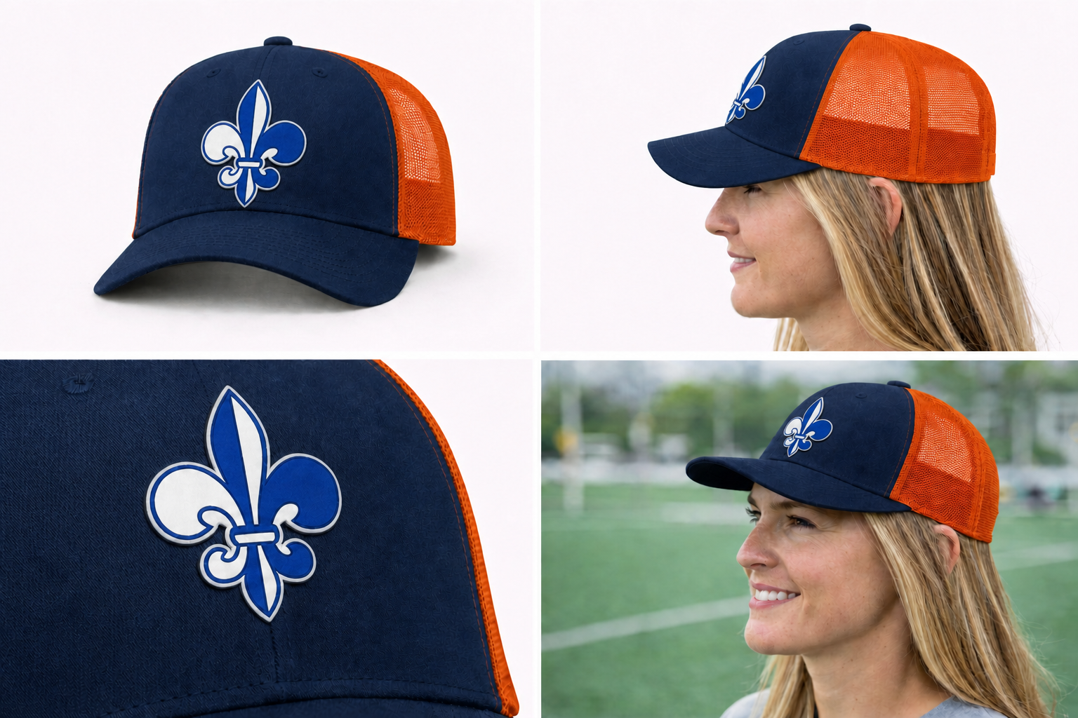 St. Mary's Richardson 112 Full-Color Leather Logo
