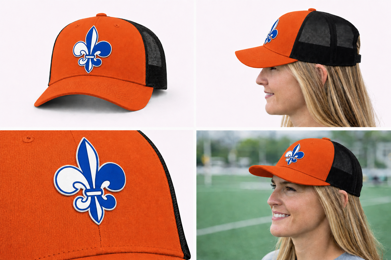 St. Mary's Richardson 112 Full-Color Leather Logo