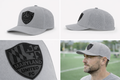 Maryland United Black leather with Premium Gray hat