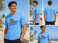 Beech Ballerz Men's Columbia Blue Tech T